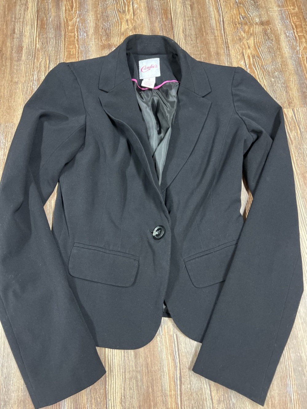 Y2K Candie's black blazer size S
